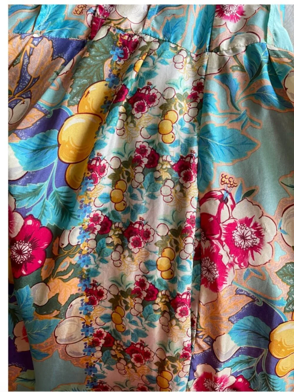 Johnny Was Silk Maxi Dress - Picture 5 of 8